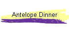 Antelope Dinner