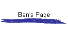Ben's Page
