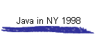 Java in NY 1998