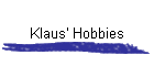Klaus' Hobbies