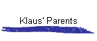Klaus' Parents