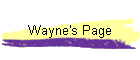 Wayne's Page