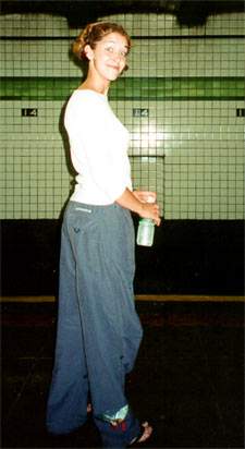 Torree Rides the Subway